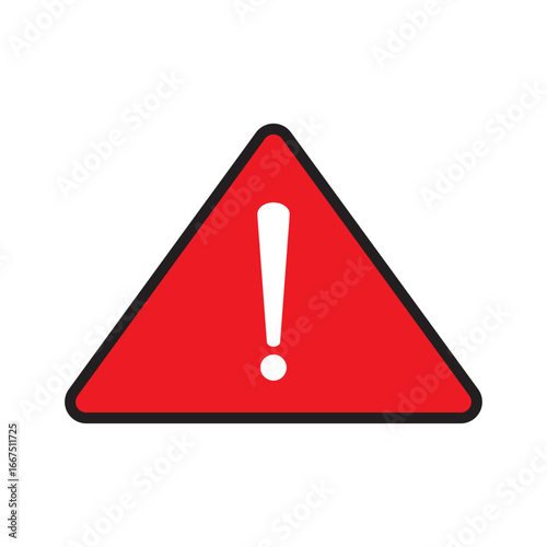 warning icon red