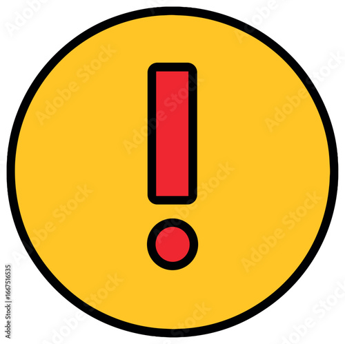 High visibility warning symbol vector | safety alert, hazard sign, caution indicator icon