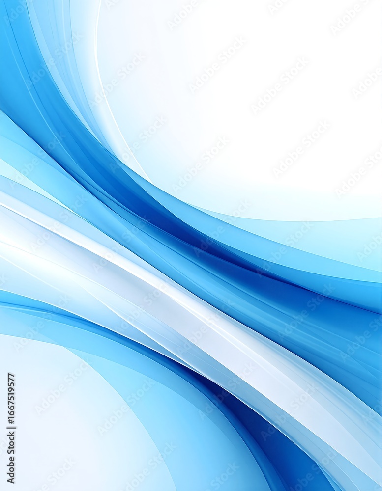 Fototapeta premium A vibrant blue and white abstract background featuring swirling patterns and gradients, creating a dynamic and visually captivating atmosphere.