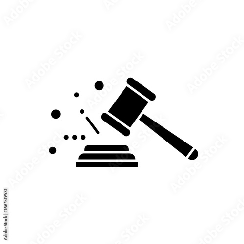 Vector art of business briefcase with a red cross symbol indicating failure or rejection, isolated on a