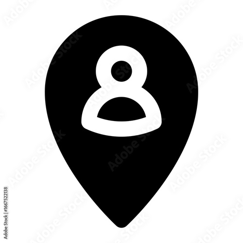 Free Download user location icon for illustration - GFXLoad