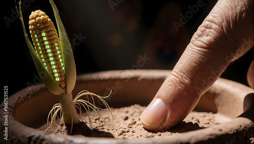 Neural network plant with binary leaves interface