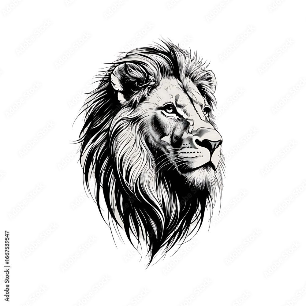 Obraz premium lion lion vector