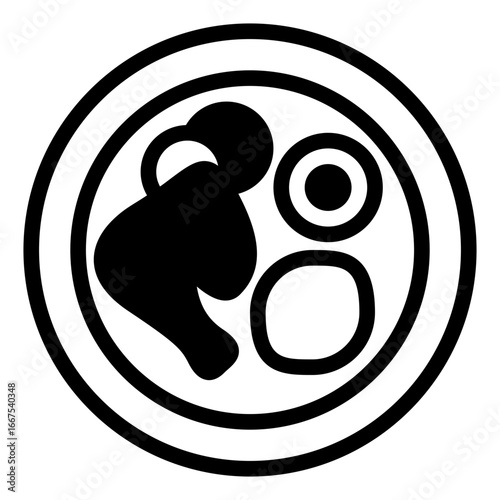 Vector Illustration of Fried Chicken Dish