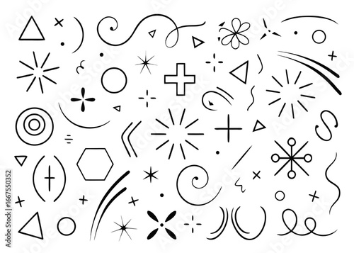 Comprehensive collection of mathematical symbols and notations for educational and scientific design projects