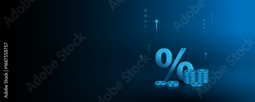 Background image of exchange rate concept Stock trading analysis, finance, world market trading