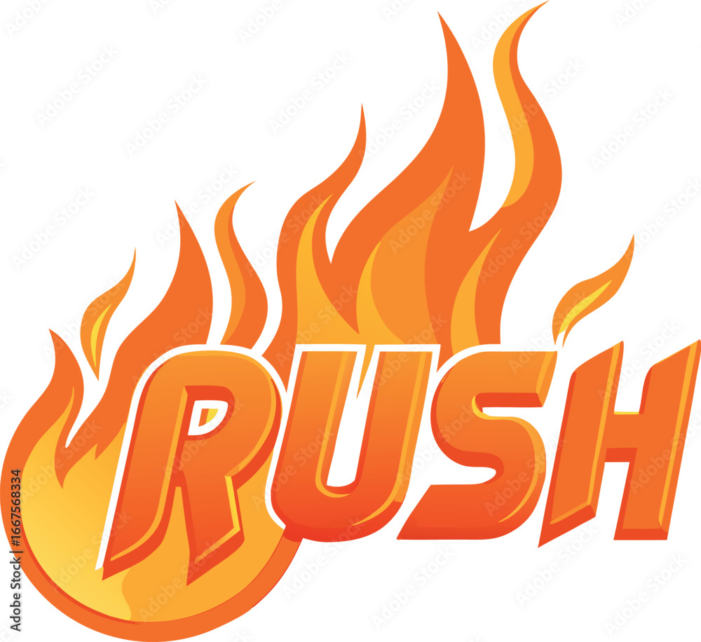 Bold typography engulfed in flames, a powerful graphic icon representing concepts of urgency, adrenaline, and high-speed action Bold typography engulfed in flames, a powerful graphic icon representing concepts of urgency, adrenaline, and high-speed action
