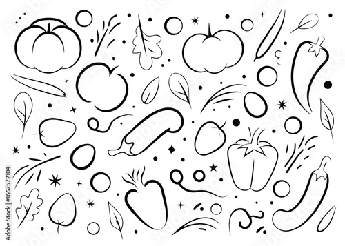 Collection of fresh organic produce featuring ripe tomatoes and crisp onions for healthy eating and culinary inspiration