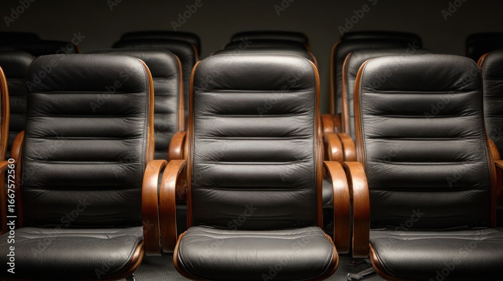 Obraz premium Empty theater seats (2)