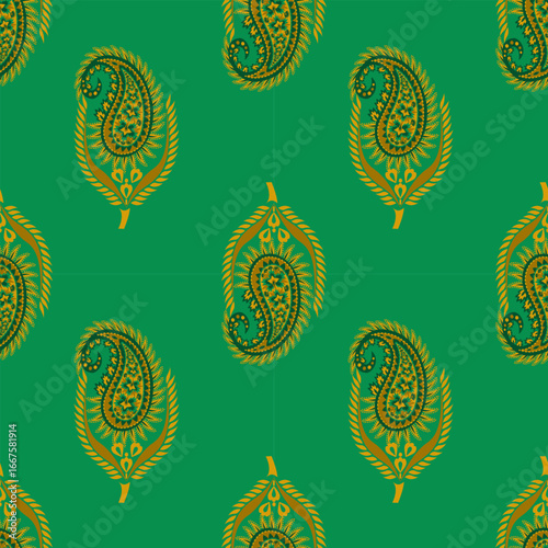 elegant paisley pattern for wallpaper background and textile beautiful paisley originated in persia and paisley is popular in Iran india scotland this paisley design is good for dress shawl scarf rida