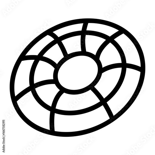 life vest Line Icon