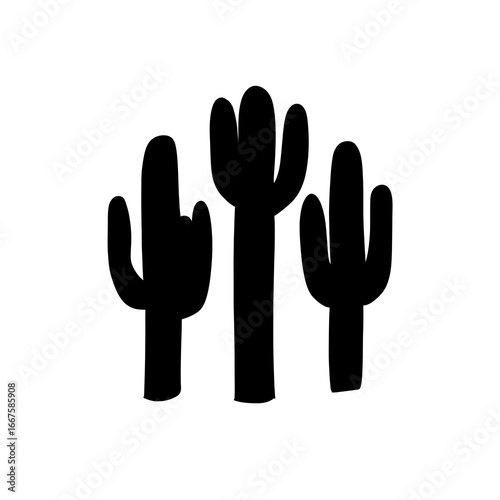 Cactus silhouette