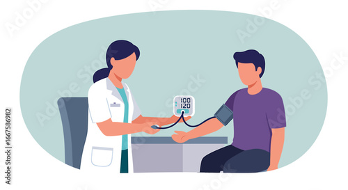 Doctor Checking Patient's Blood Pressure A Comprehensive Guide