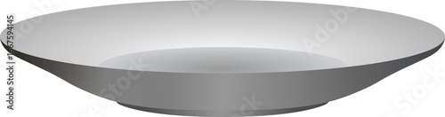 Wallpaper Mural Saucer transparent PNG. Saucer vector illustration. Porcelain plate PNG. Saucer clipart. Saucer side view. Dishware PNG. Tableware PNG. Empty saucer. Torontodigital.ca