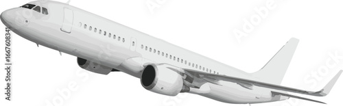 airplane in the sky
