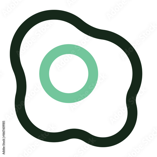 omelette icon for illustration