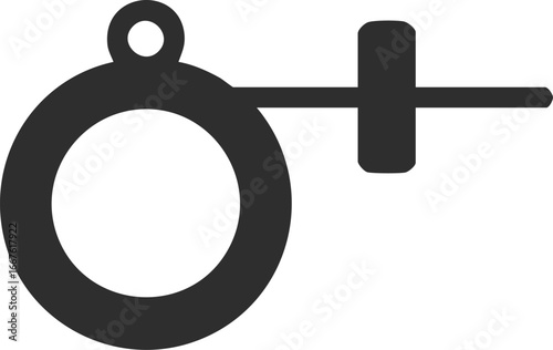 Ceres Dwarf Planet Astronomical Symbol Icon astronomy astrology space science glyph sign