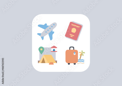Passport Logo or Icon Design