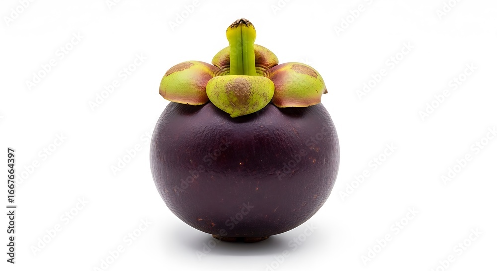Obraz premium Purple fruit, top view
