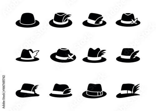 set of hats