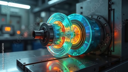 Colorful mechanical art images