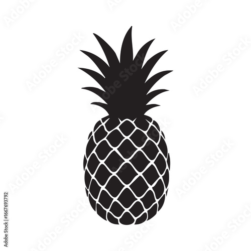 pineapple vector illustration
