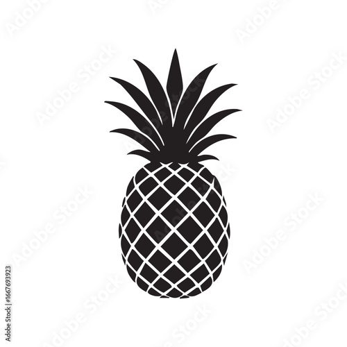 pineapple vector illustration