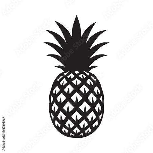 pineapple vector illustration