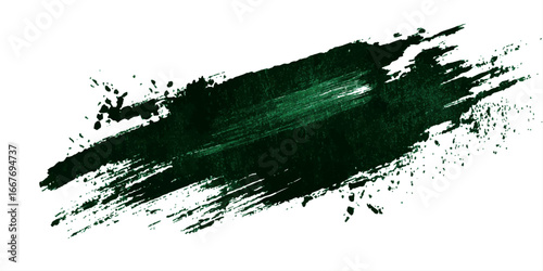 Ink splashes stencil very detailed collection. High quality manually traced. Retro grunge banners set	