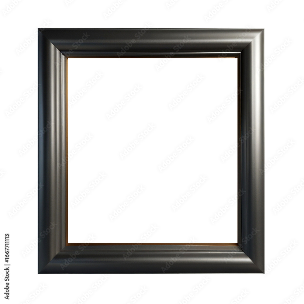 Obraz premium wooden photo frame transparent background