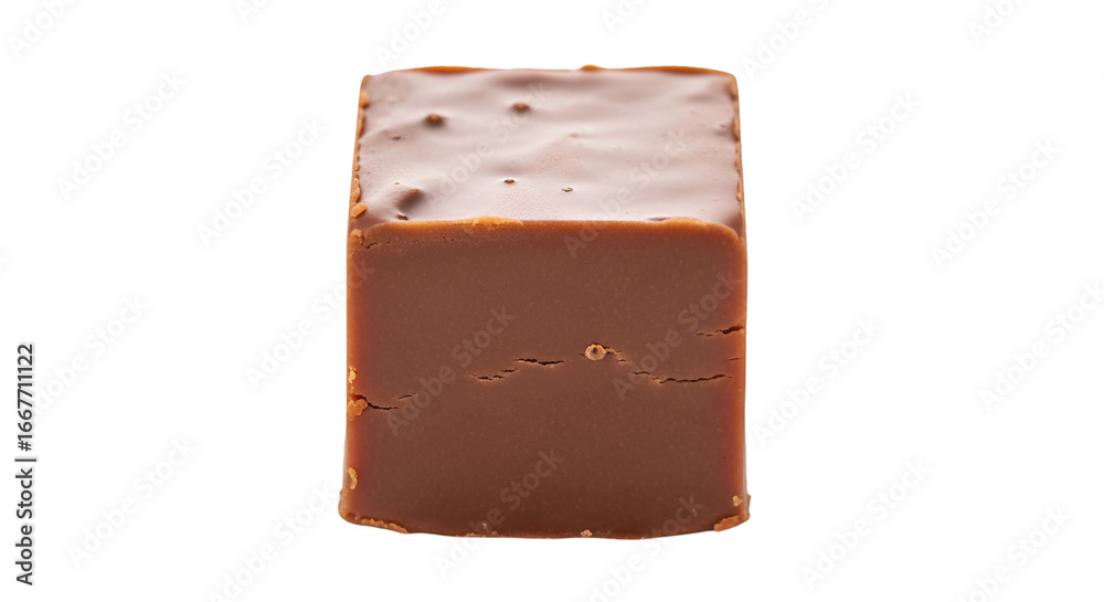 Obraz premium chocolate bar on white background