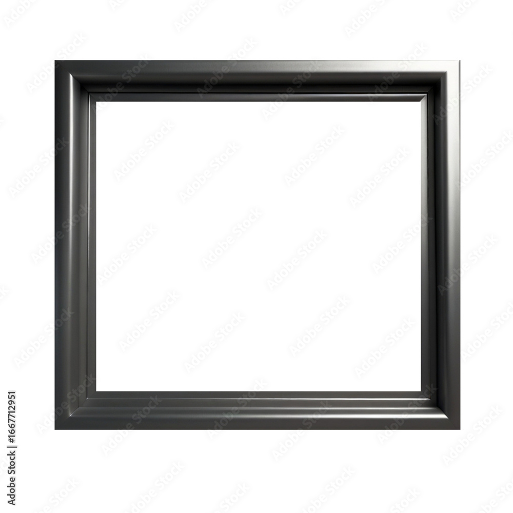 Fototapeta premium wooden photo frame transparent background