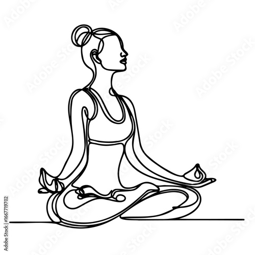 yoga lotus pose