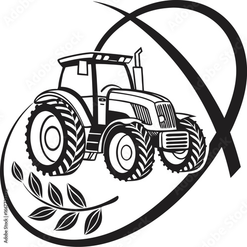 farm tractor icon