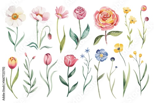 Wallpaper Mural flowers Torontodigital.ca