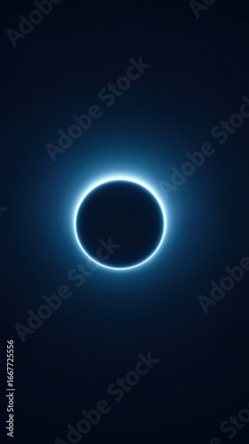 minimalist book cover, near-black background with deep navy gradient, center empty, single glowing Apple Magic Mouse on left, soft icy blue neon glow