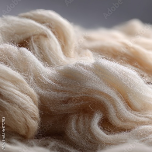 tencel wool fiber diagram beage background white fiber diagram