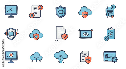 Flat vector illustration of chat bubbles with like and heart icons, minimal social media communication symbols, clean modern message icons set for UI, UX, web, app design, digital interaction concept