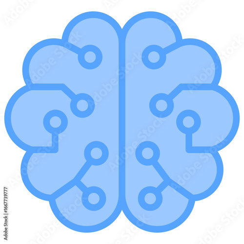 Fuzzy Logic Glyph Icon