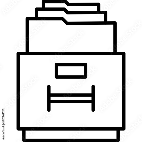 Filling Cabinet Icon