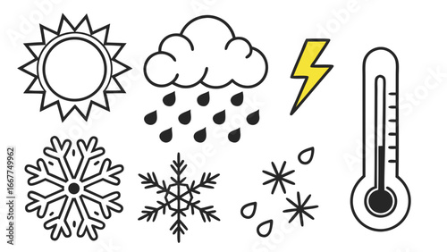 weather forecast icons