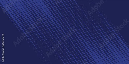 Bright navy blue dynamic abstract vector background with diagonal lines. Trendy classic color