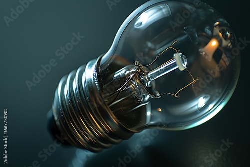 Wallpaper Mural Brilliant idea conceptualized with a glowing lightbulb symbolizing innovation and bright inspiration Torontodigital.ca