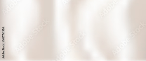 Cream beige and brown colors background with soft gradient and subtle wave pattern for a clean and elegant wedding design. Calm fabric-inspired silky wallpaper. Vector delicate cover illustration.