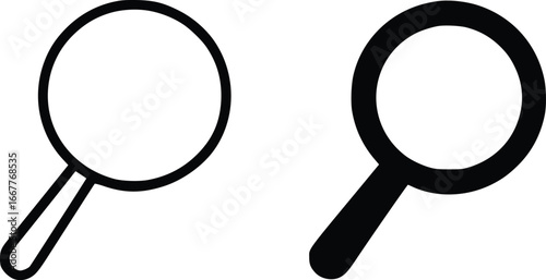 Collection of Editable Microscope Science Icons