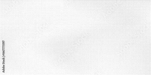 Silver halftone gradient texture. Vanishing polka dot background. Repeating dots modern abstract