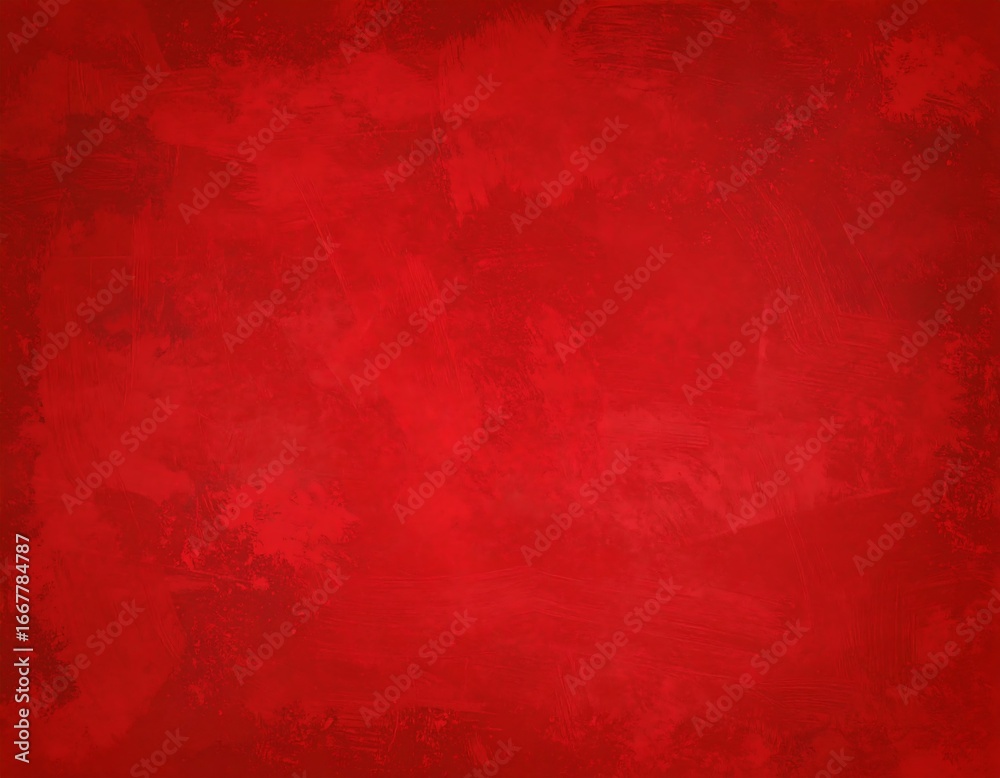 Obraz premium Abstract red textured background with subtle variations in shade and brush strokes