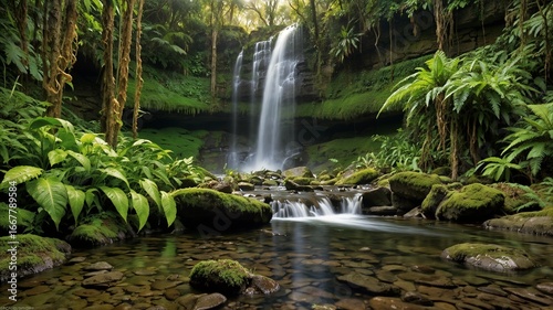 waterfall in the forest