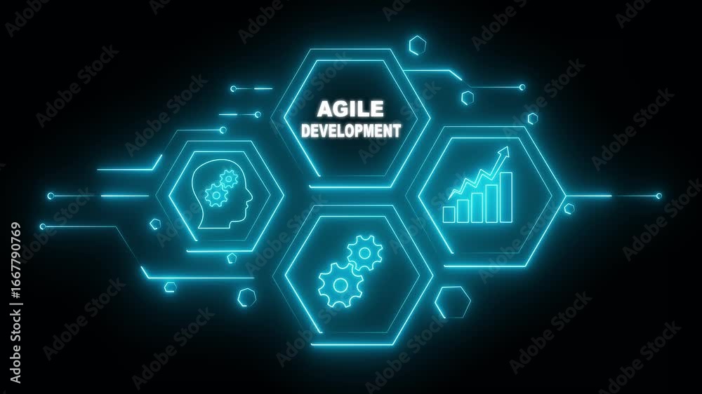 Abstract neon Hud knowledge ability business gear icon Glowing neon line concept. Glowing Abstract neon Hud knowledge ability business gear icon Glowing neon line concept. Glowing