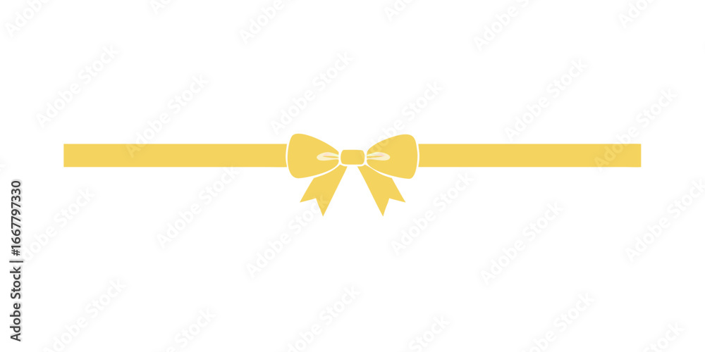 custom made wallpaper toronto digitalGolden bow festive divider with decorative line